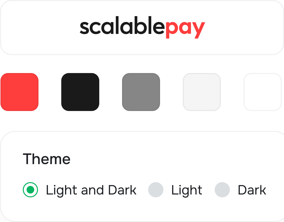 Customizable checkout & branding